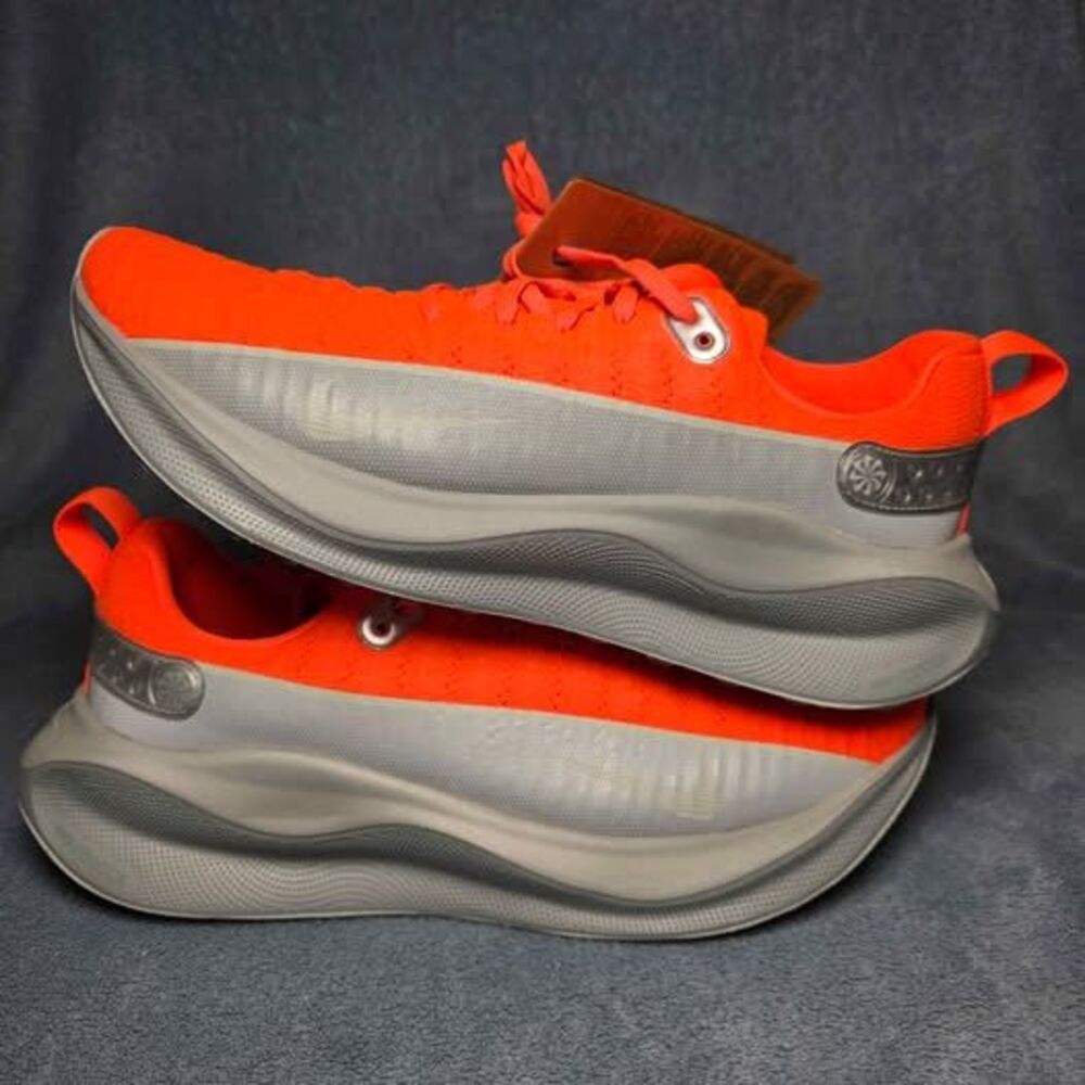 Nike ReactX Infinity Run 4 PRM Shoes Men's 9.5 / Women's 11 New Orange Grey